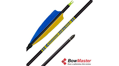 купите Стрела для лука Bowmaster Berkut натуральное оперение 5'' Shield (Боумастер Беркут) в Саратове