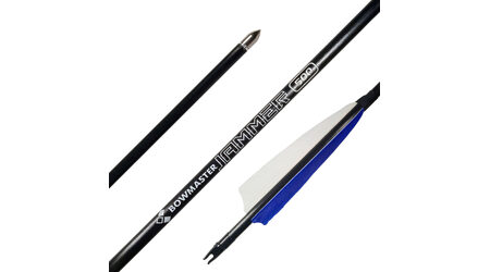 купите Стрела для лука Bowmaster Jammer натуральное оперение 5'' Shield (Боумастер Джаммер) в Саратове