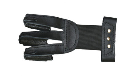 купите Перчатка кожаная JX502 черная для стрельбы из лука в Саратове