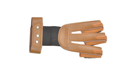 купите Перчатка кожаная JX502 коричневая для стрельбы из лука в Саратове