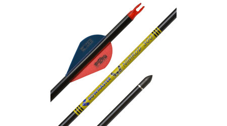 купите Карбоновая стрела для лука Bowmaster Nimrod с оперением Blazer 2" (Боумастер Нимрод), упак. 12 шт. в Саратове