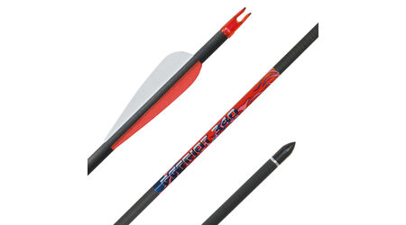 купите Карбоновая стрела для лука Bowmaster Patriot 340, оперение  3'' Streamline  в Саратове