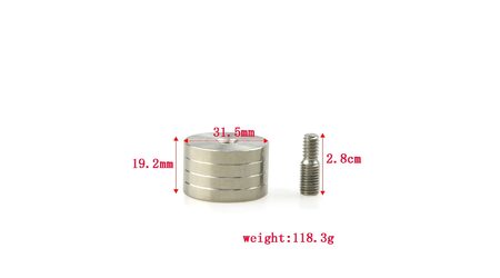 купите Грузик 116 грамм Bowmaster PR617 для карбоновых стабилизаторов в Саратове