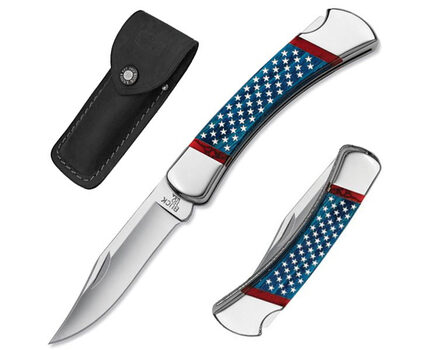 Купите складной нож Buck 110 Stars & Stripes Folding Hunter Limited Edition 0110BLSUSA в Саратове в нашем интернет-магазине