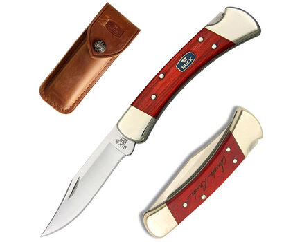 Купите складной нож Buck 110 Folding Hunter Chairman Cherry 420HC 0110CWSNK в Саратове в нашем интернет-магазине
