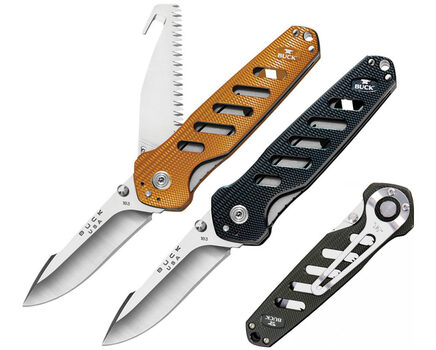 Купите складной нож-пила Buck Alpha CrossLock 0183GRS и 0183ORS в Саратове в нашем интернет-магазине