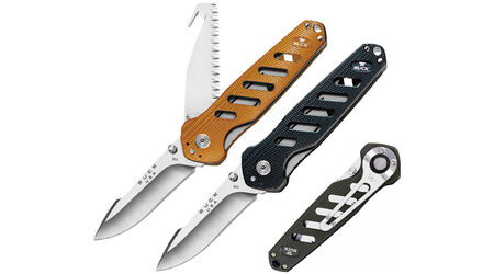 купите Складной нож-пила Buck Alpha CrossLock 0183GRS и 0183ORS в Саратове
