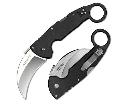 Купите складной нож-керамбит Cold Steel Tiger Claw Plain Edge 22KF в Саратове в нашем интернет-магазине