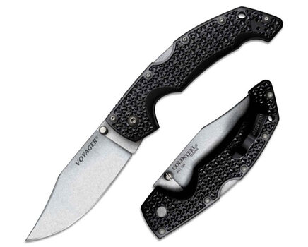 Купите складной нож Cold Steel Voyager Large Clip Point 29AC в Саратове в нашем интернет-магазине