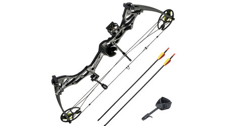 купите Уценка! Блочный лук Man-Kung MK-CB75 рестайлинг черный в Саратове