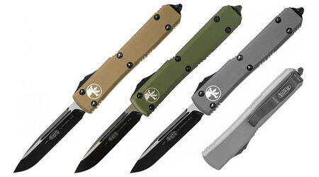 купите Автоматический выкидной нож Microtech Ultratech S/E Standard Drop Point / 121-1GY - 121-1OD - 121-1TA в Саратове
