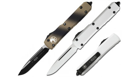 купите Автоматический выкидной нож Microtech Ultratech S/E Standard Drop Point / 121-1TC - 121-1ST в Саратове