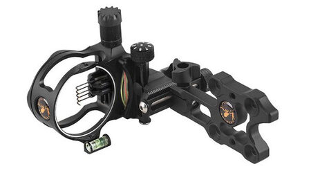 купите Прицел для блочного лука Topoint DB8150 черный (5 пин, микрорегулировка, подсветка) в Саратове