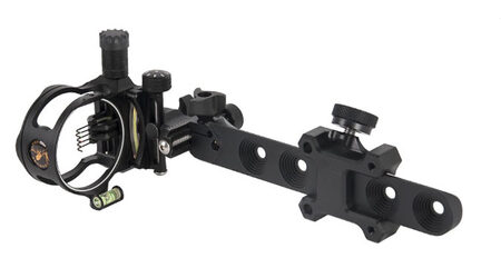 купите Прицел для блочного лука Topoint DB8250 (5 пинов, микрорегулировка, подсветка) в Саратове