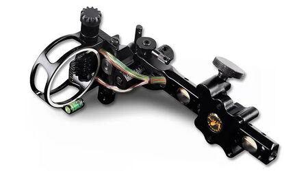 купите Прицел для блочного лука TP7570 черный (5 пинов, 0.019", микрорегулировка, подсветка) в Саратове