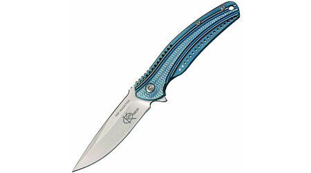 Нож складной Columbia River Ripple 2 Blue Stainless Handle IKBS® Flipper - CR/K400BXP